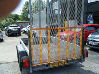 Single Axle Box Trailer