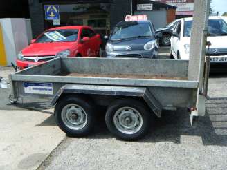 Single Axle Box Trailer