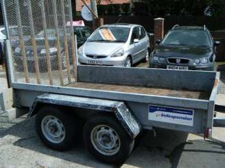 Single Axle Box Trailer